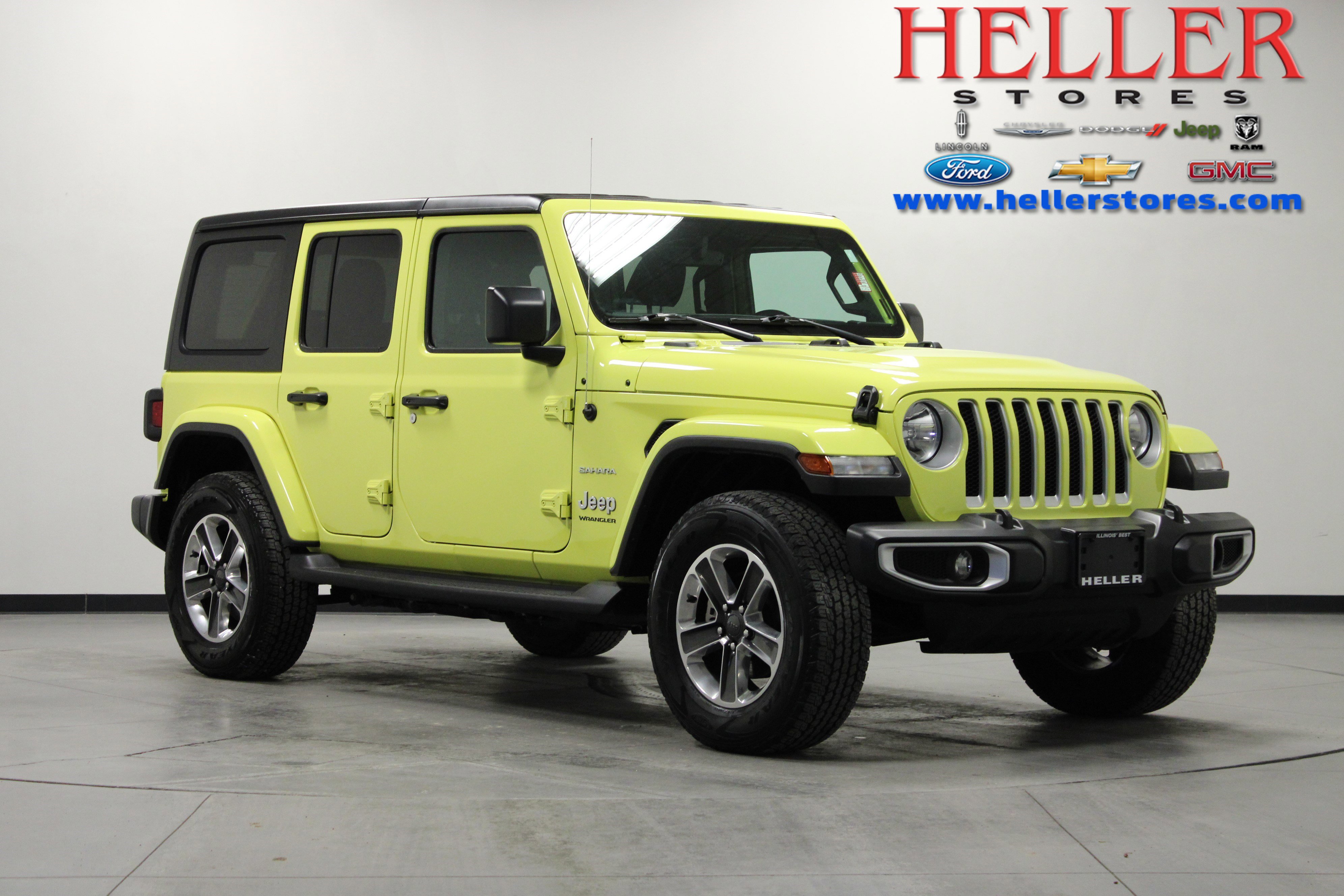 Used 2023 Jeep Wrangler Sahara w/ Cold Weather Group image 1