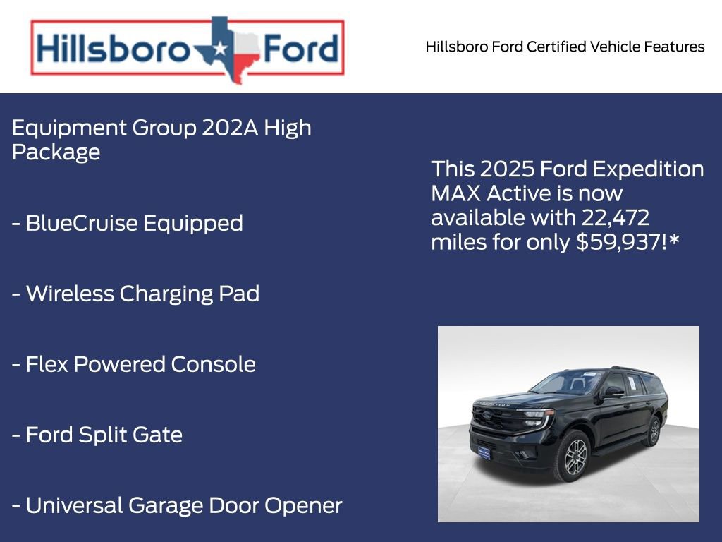 Certified 2025 Ford Expedition Max Active AWD/4WD image 9