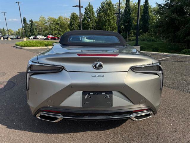 Certified 2021 Lexus LC 500 Convertible w/ Touring Package RWD image 4