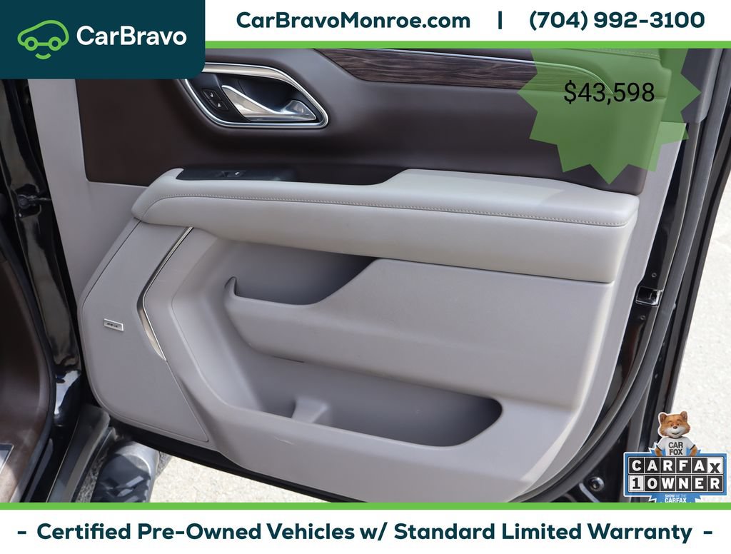 Certified 2021 Chevrolet Tahoe Z71 w/ Z71 Signature Package AWD/4WD image 50