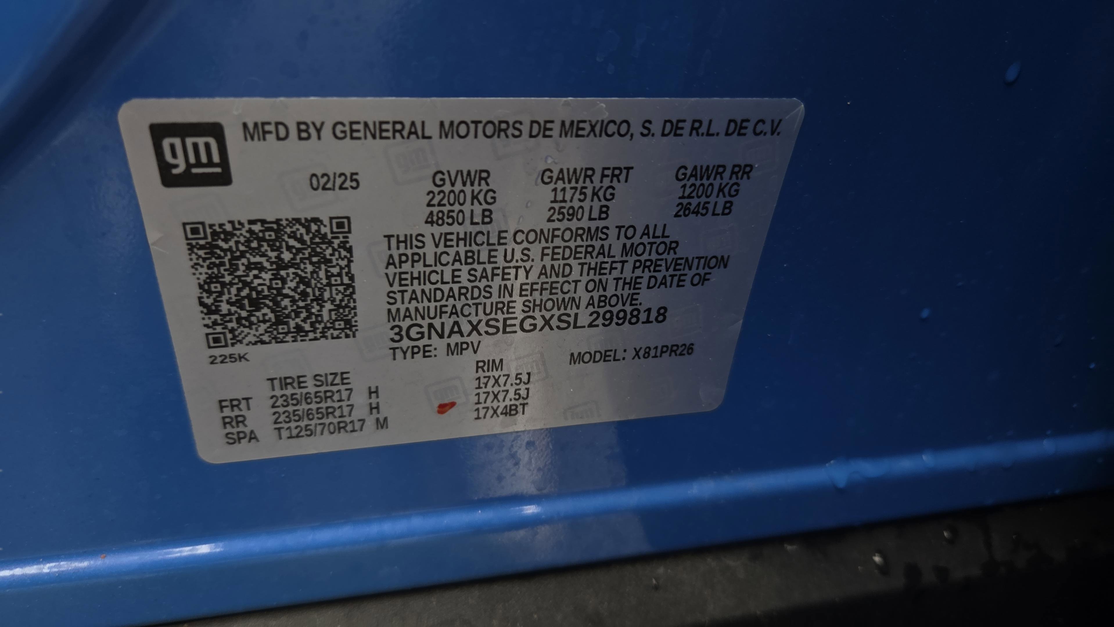 Certified 2025 Chevrolet Equinox ACTIV w/ Safety and Technology Package AWD/4WD image 16