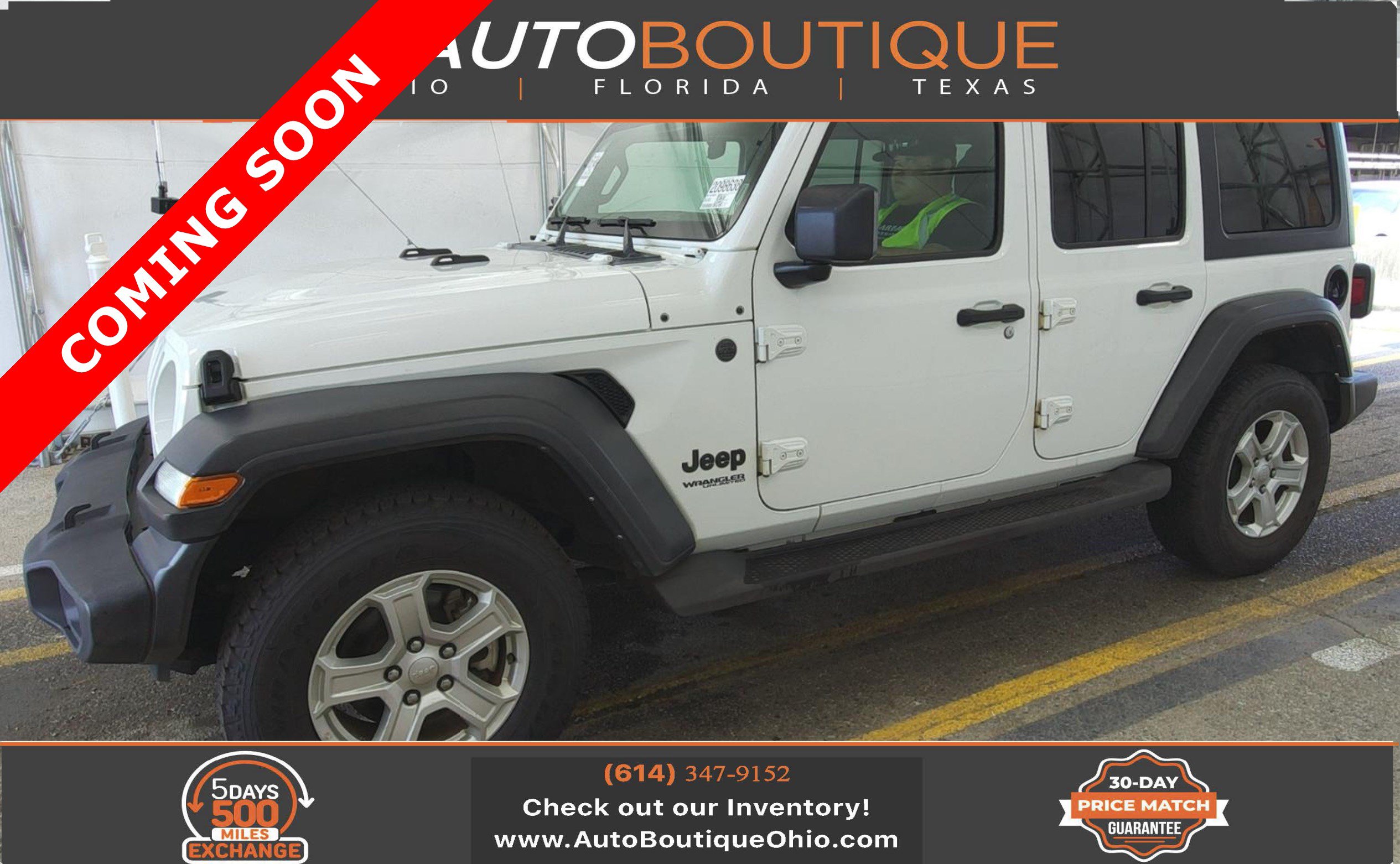 Used 2022 Jeep Wrangler Unlimited Sport AWD/4WD image 1