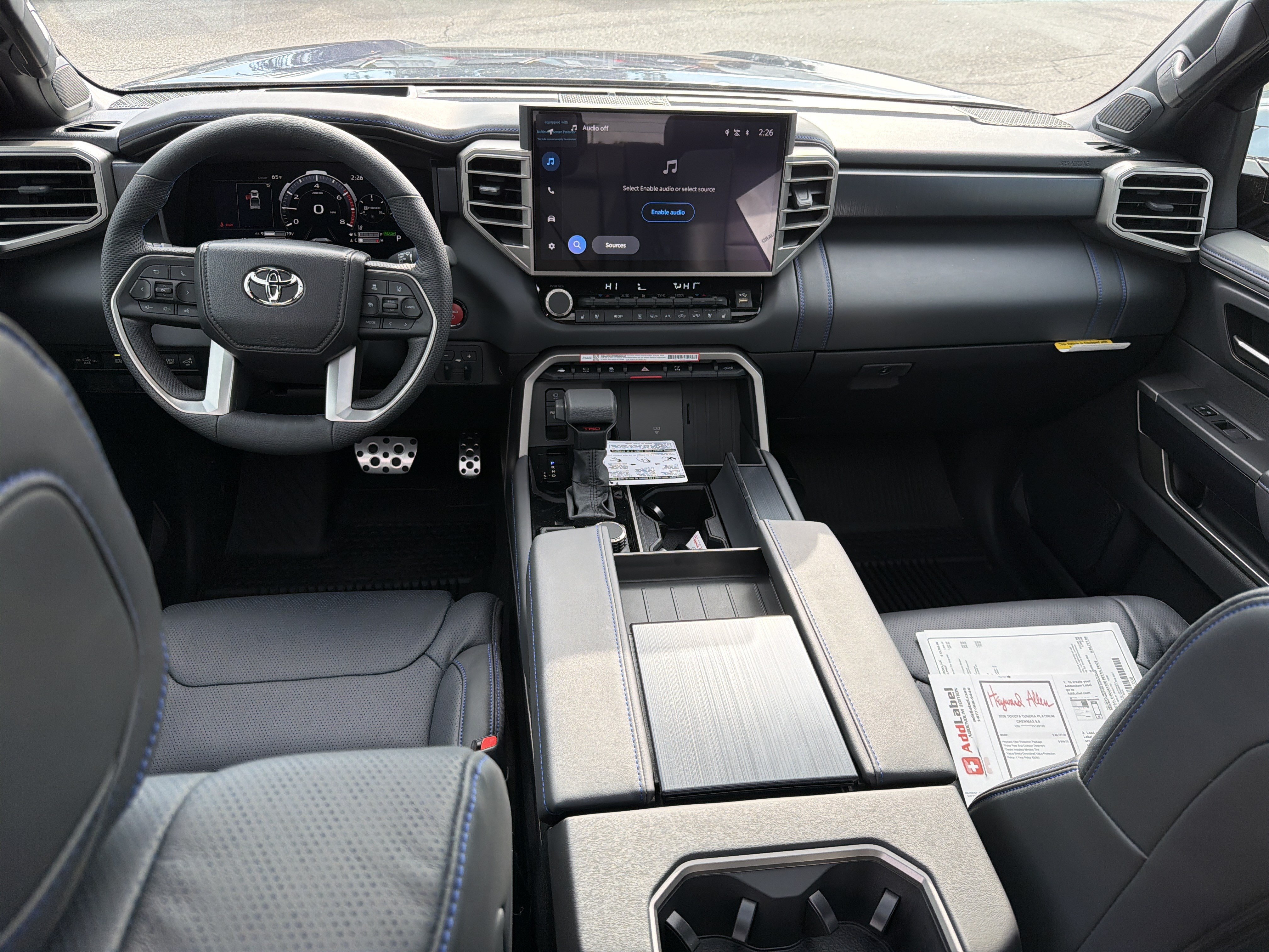 New 2026 Toyota Tundra Platinum w/ TRD Off-Road Package AWD/4WD image 9