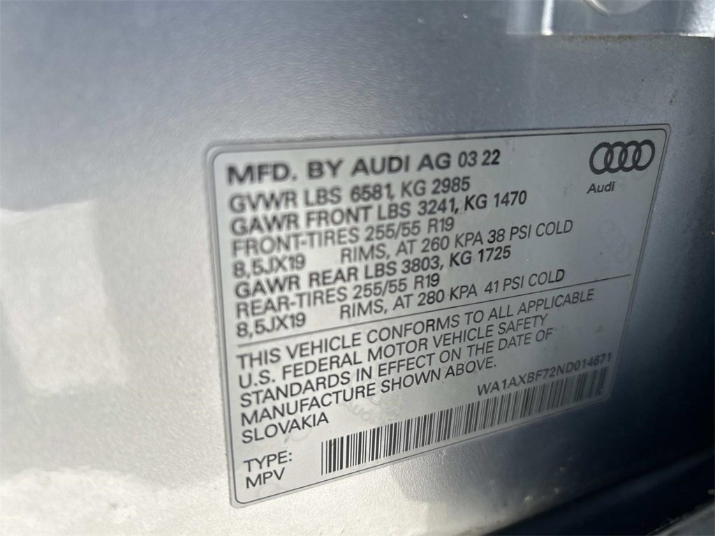 Used 2022 Audi Q7 3.0T Premium image 37