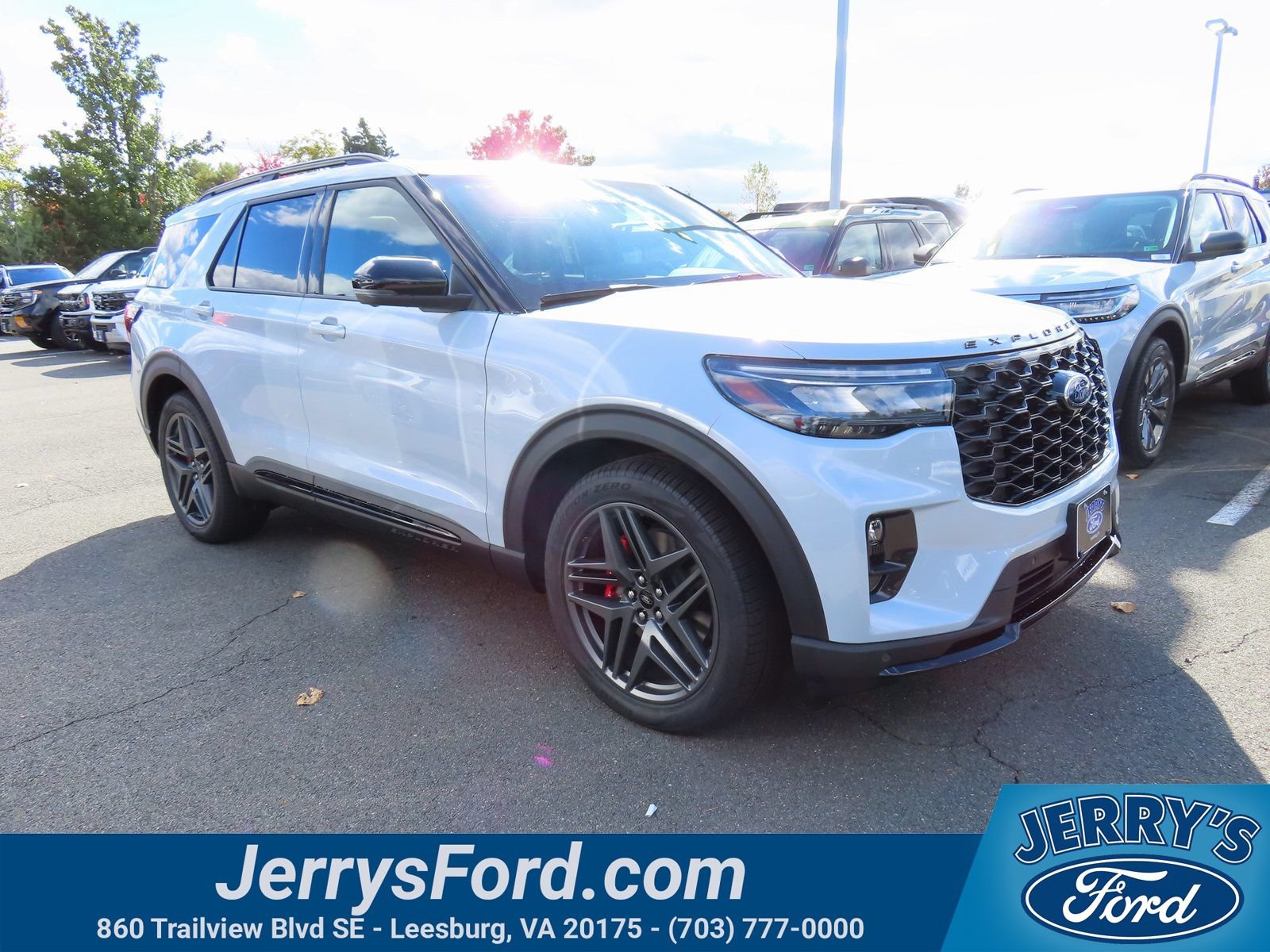 New 2026 Ford Explorer ST w/ Sun And Sound Package