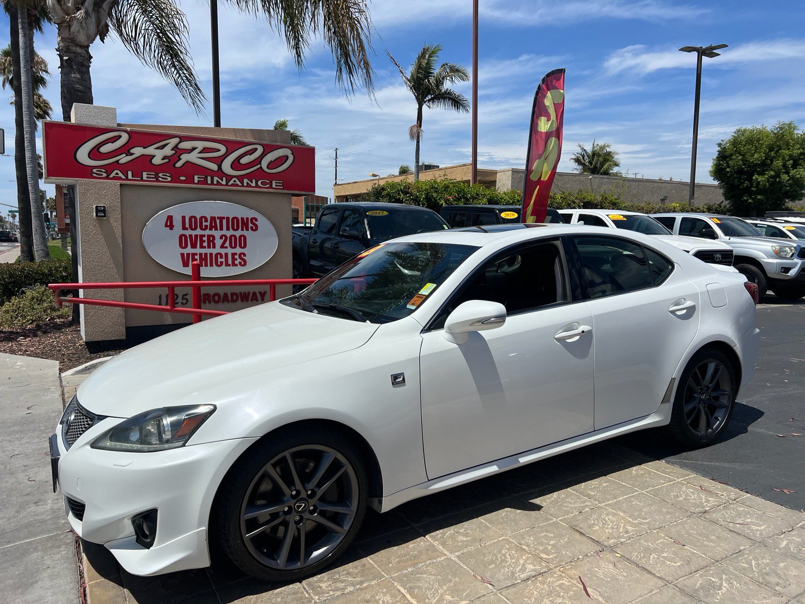 Used 2013 Lexus IS 350 w/ F-Sport Pkg w/Summer Tires RWD image 5