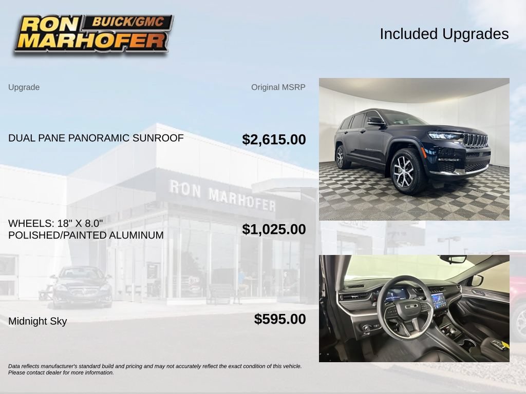 Used 2023 Jeep Grand Cherokee L Limited AWD/4WD image 6