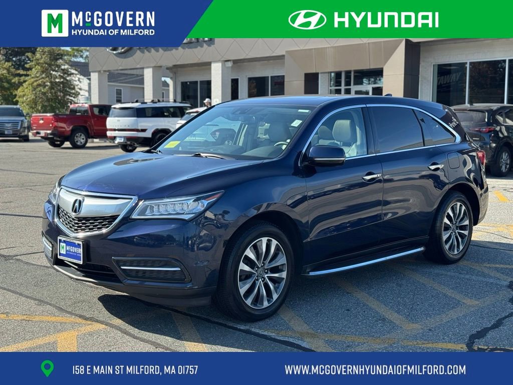 Used 2015 Acura MDX SH-AWD w/ Tech & Entertainment