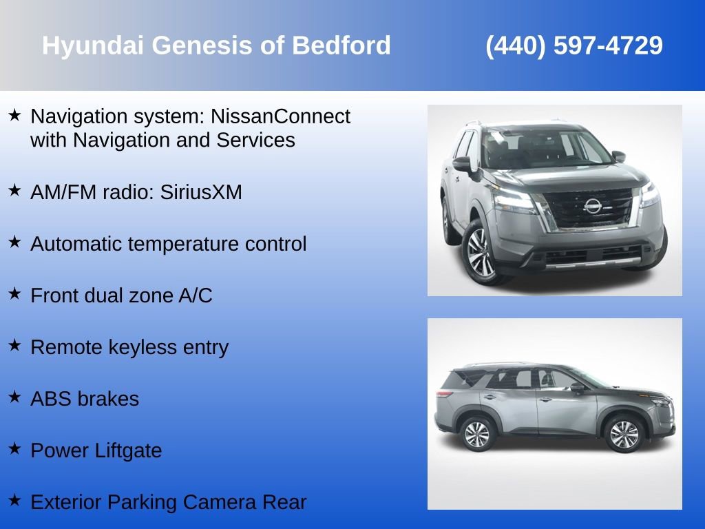 Used 2025 Nissan Pathfinder SL AWD/4WD image 7