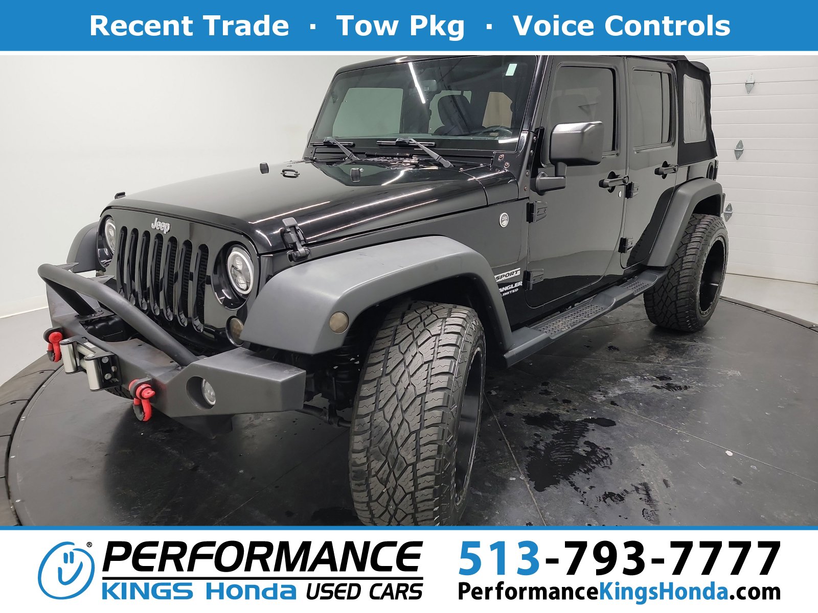 Used 2016 Jeep Wrangler Unlimited Sport w/ Quick Order Package 24S image 1
