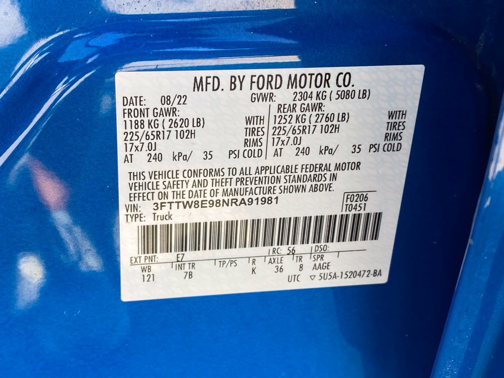 Used 2022 Ford Maverick XLT FWD image 32