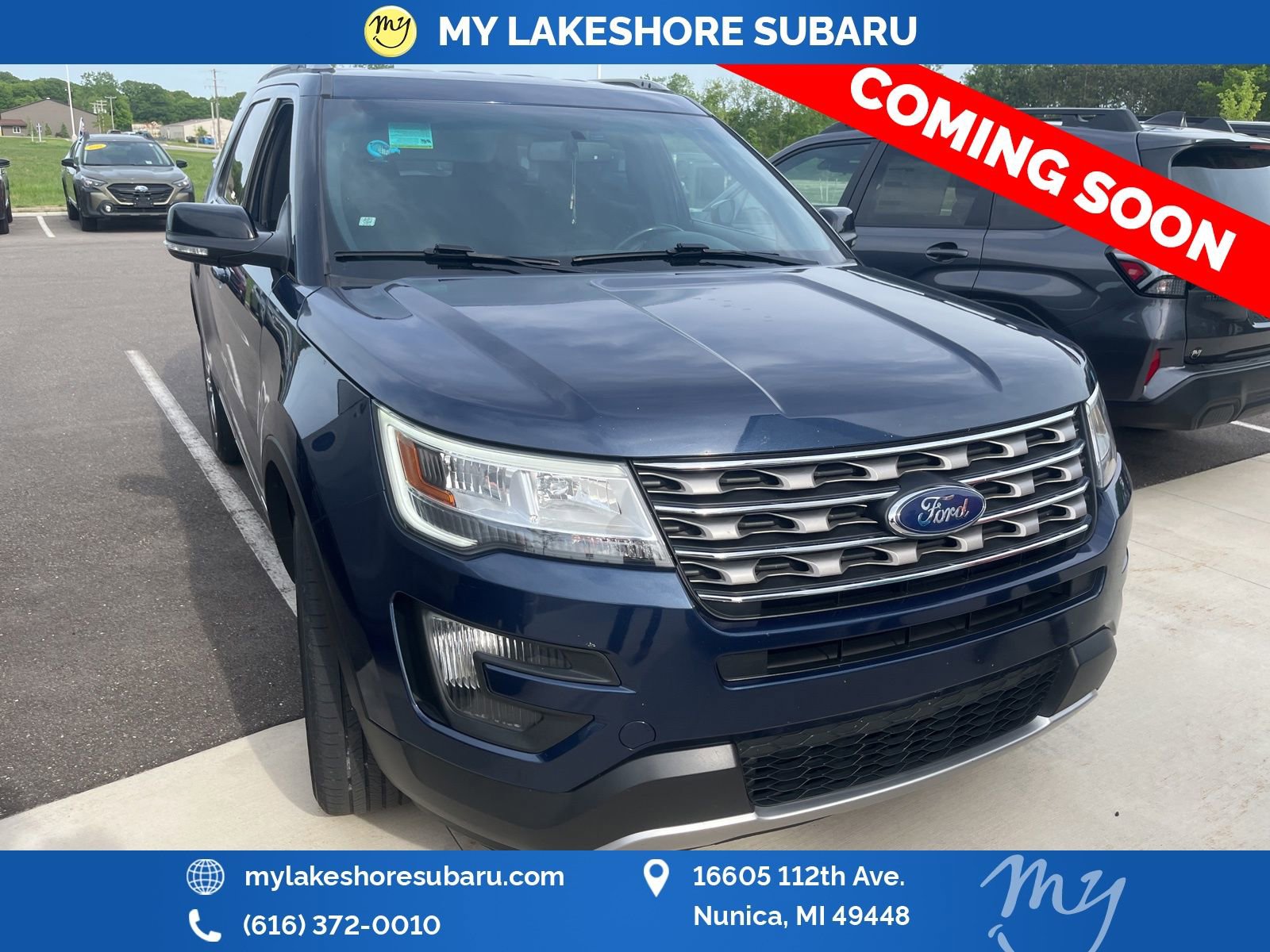 Used 2016 Ford Explorer XLT w/ Equipment Group 201A AWD/4WD image 2