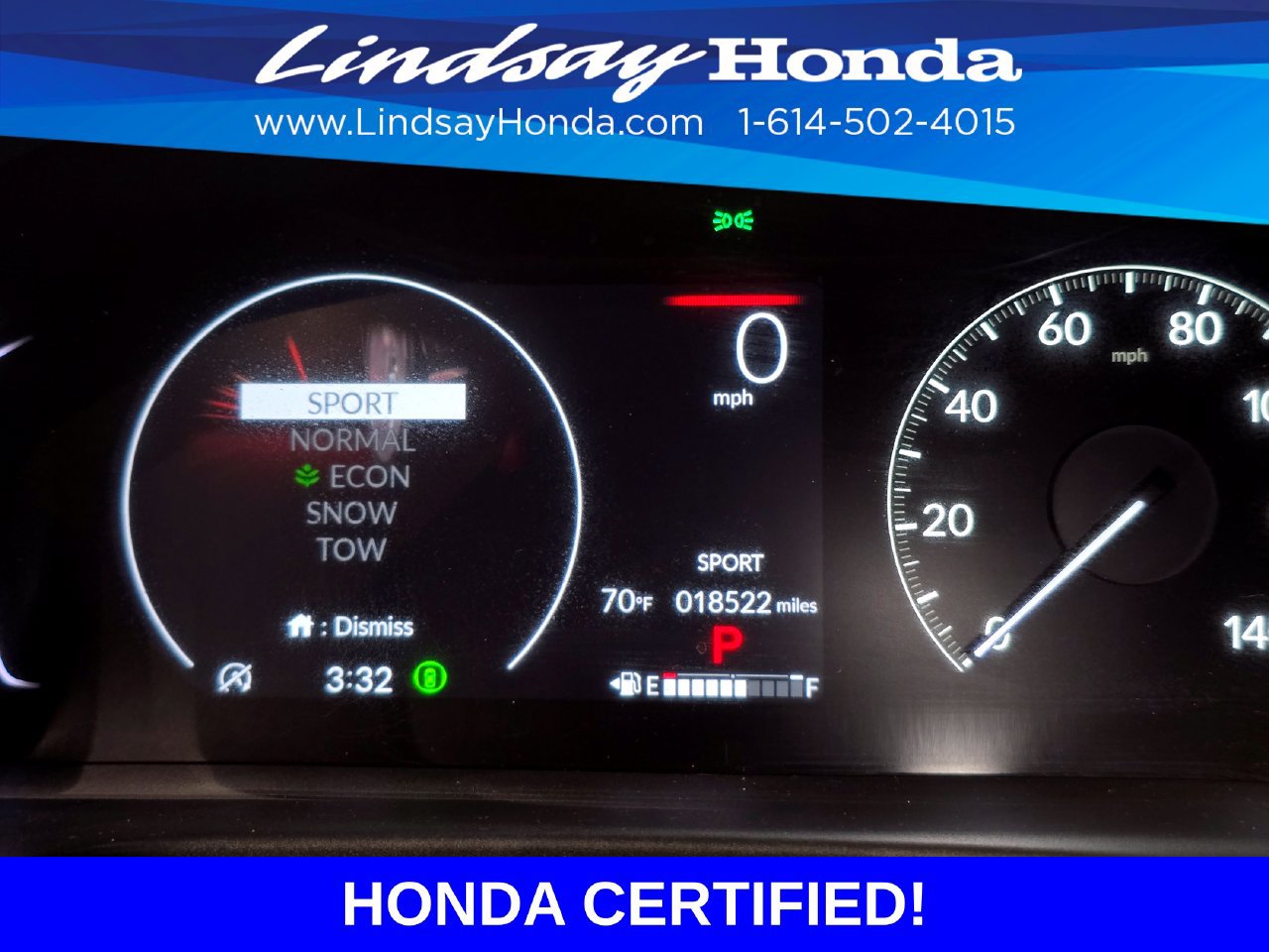 Certified 2025 Honda Pilot Sport image 15