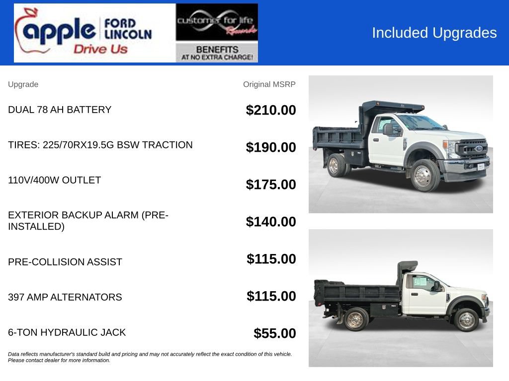 Used 2021 Ford F450 XL w/ Power Equipment Group AWD/4WD image 5