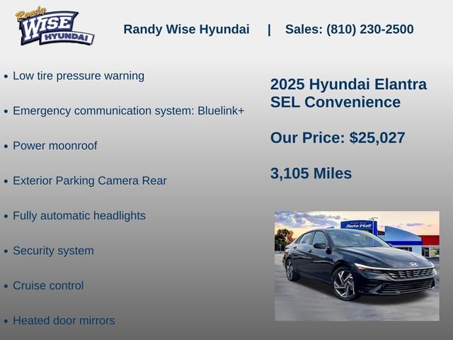 New 2025 Hyundai Elantra SEL image 10