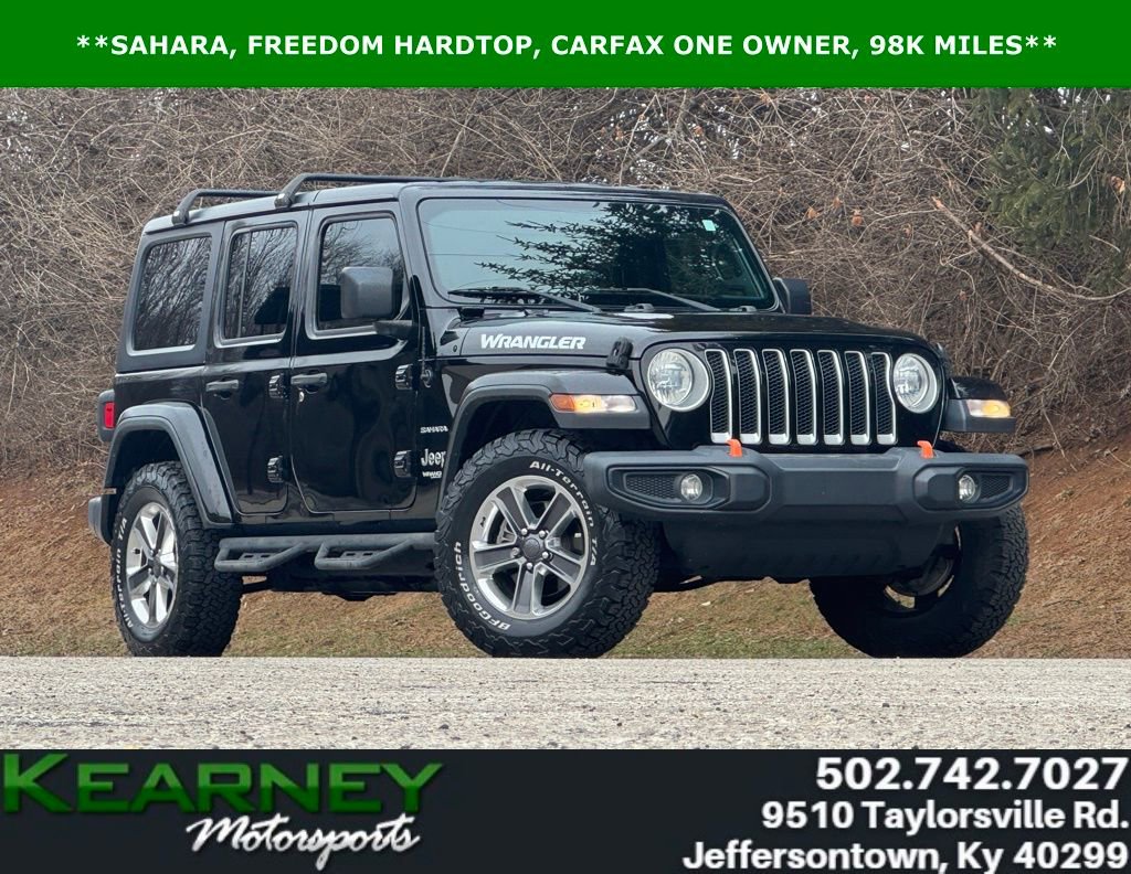 Used 2018 Jeep Wrangler Unlimited Sahara image 1