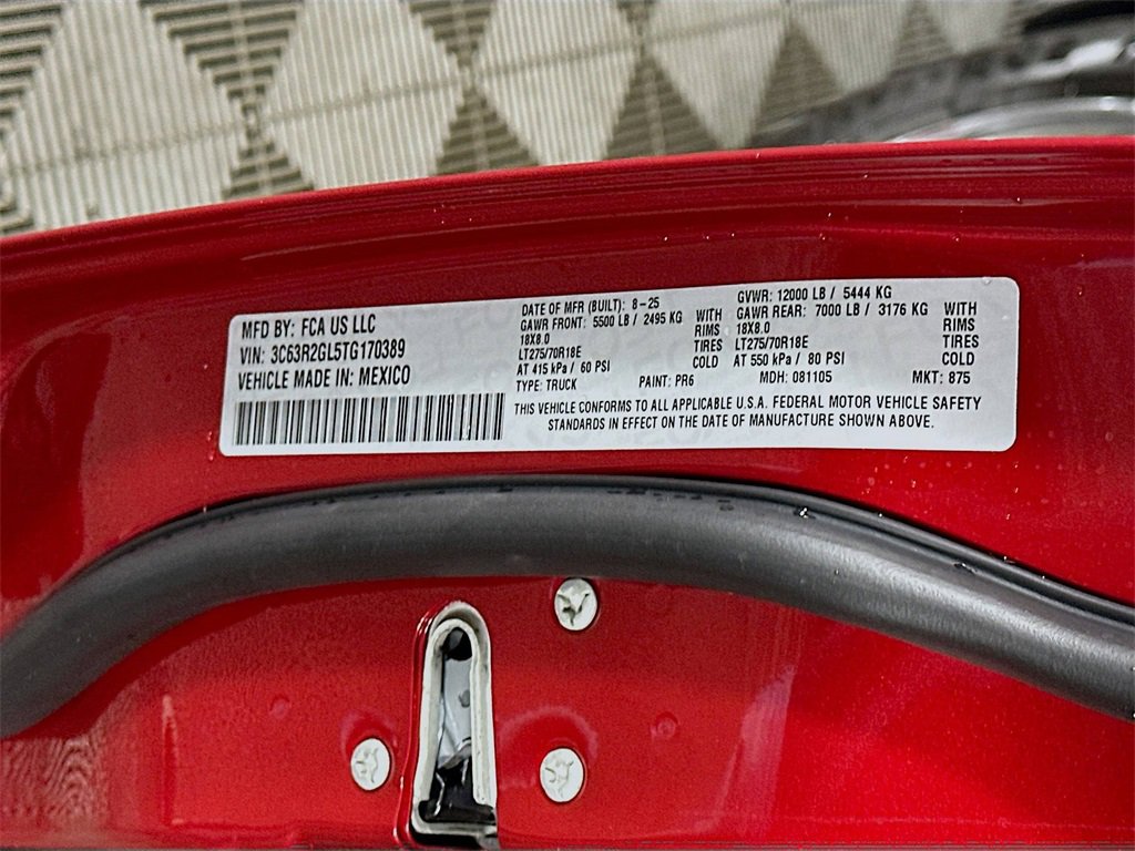 New 2026 RAM 3500 Tradesman w/ Chrome Appearance Group image 19