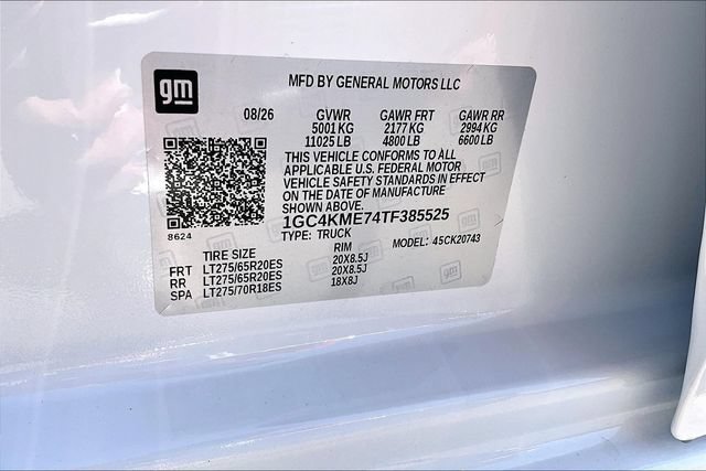 New 2026 Chevrolet Silverado 2500 Custom w/ Custom Convenience Package AWD/4WD image 13