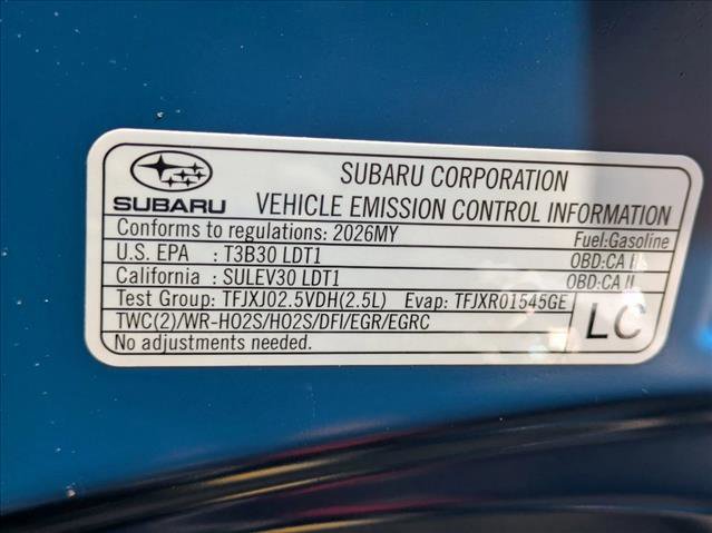 New 2026 Subaru Crosstrek 2.5i Wilderness image 16