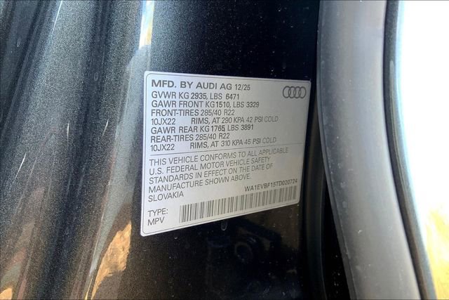 New 2026 Audi Q8 Premium Plus image 12