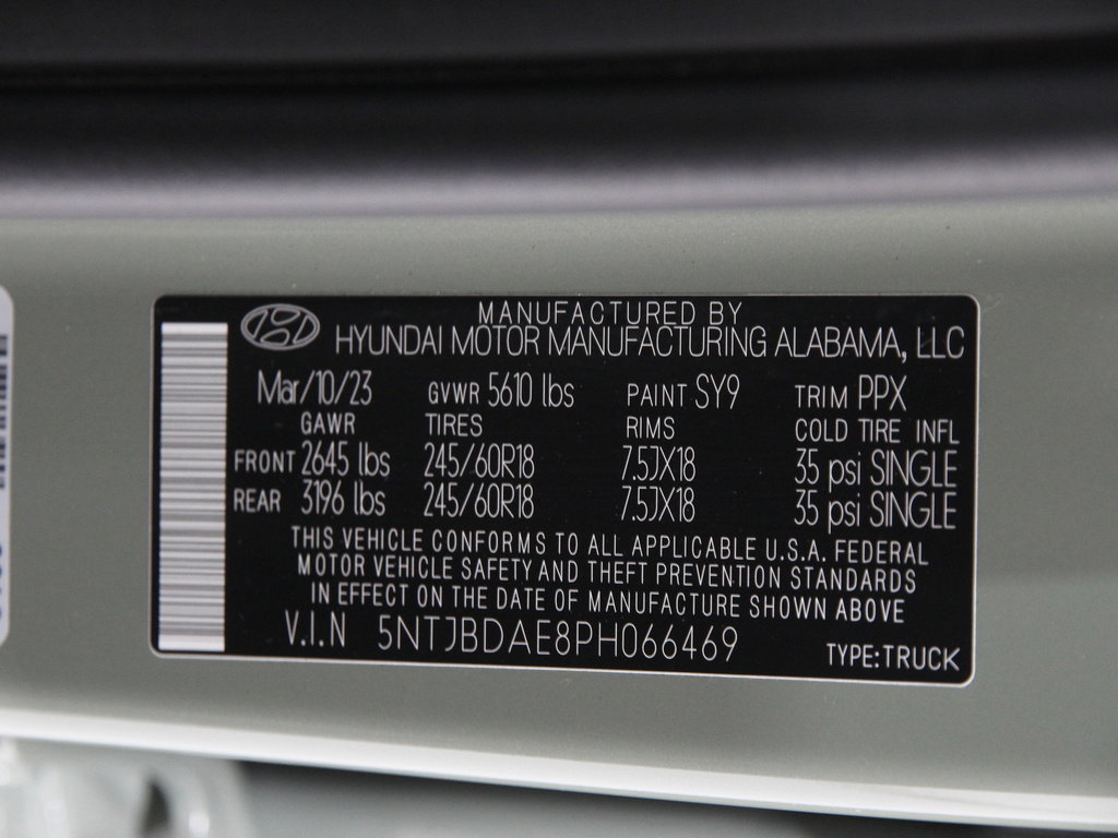 Certified 2023 Hyundai Santa Cruz SEL w/ Cargo Package image 22