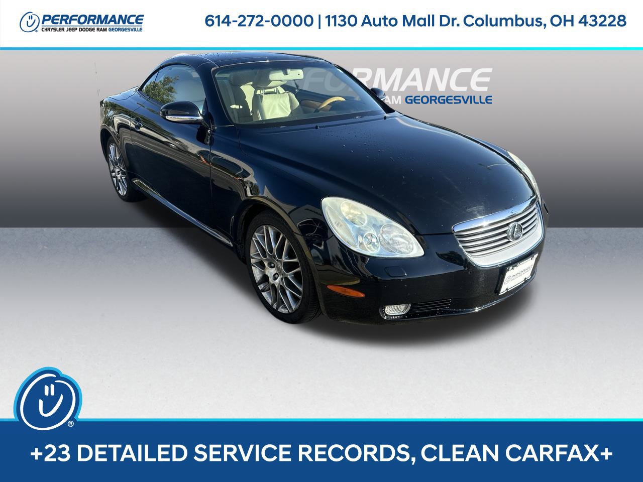 Used 2002 Lexus SC 430 Convertible