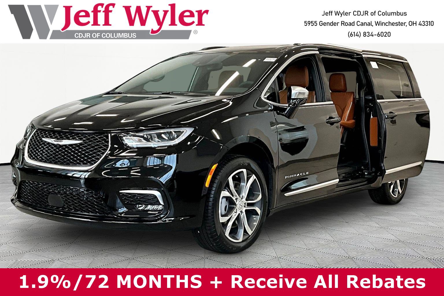 New 2026 Chrysler Pacifica Pinnacle w/ Trailer Tow Group image 1