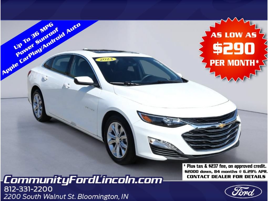 Used 2024 Chevrolet Malibu LT