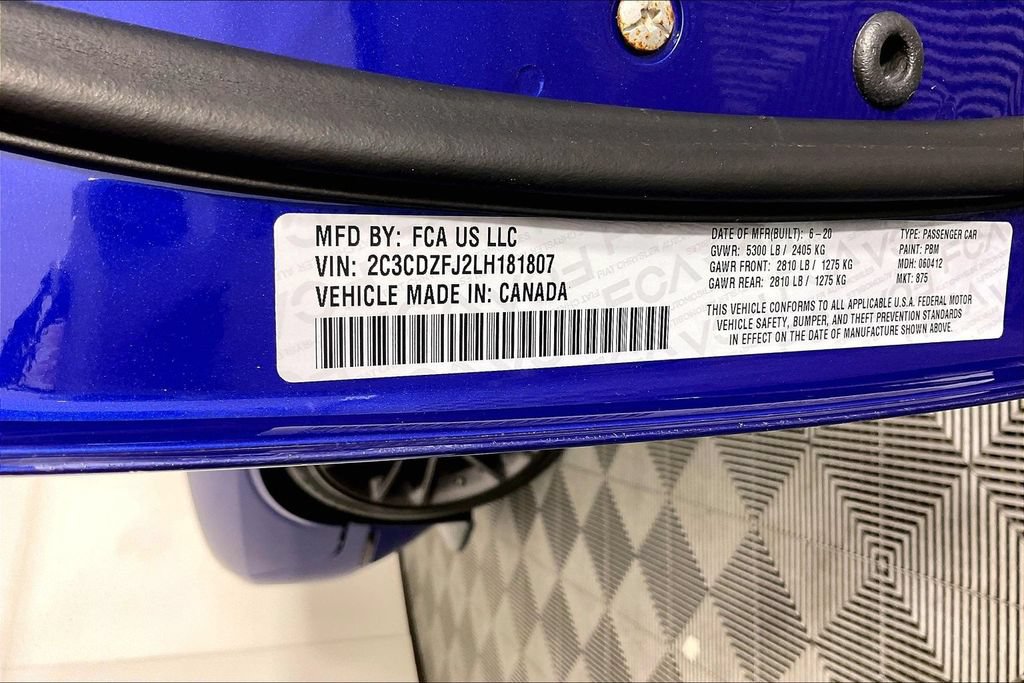 Used 2020 Dodge Challenger R/T Scat Pack w/ Plus Package RWD image 39