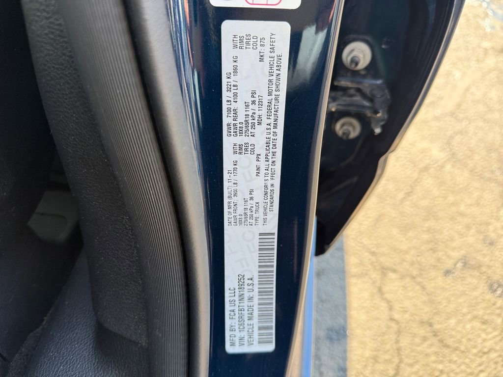 Certified 2022 RAM 1500 Big Horn AWD/4WD image 24