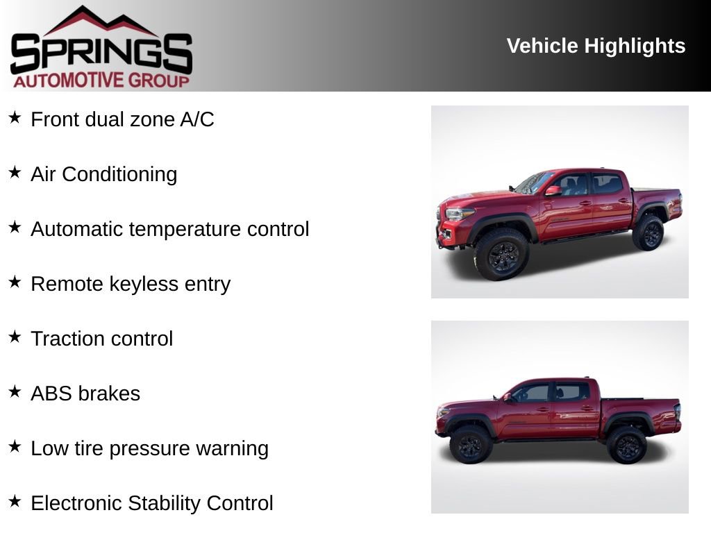 Used 2021 Toyota Tacoma TRD Off-Road w/ Technology Package image 2