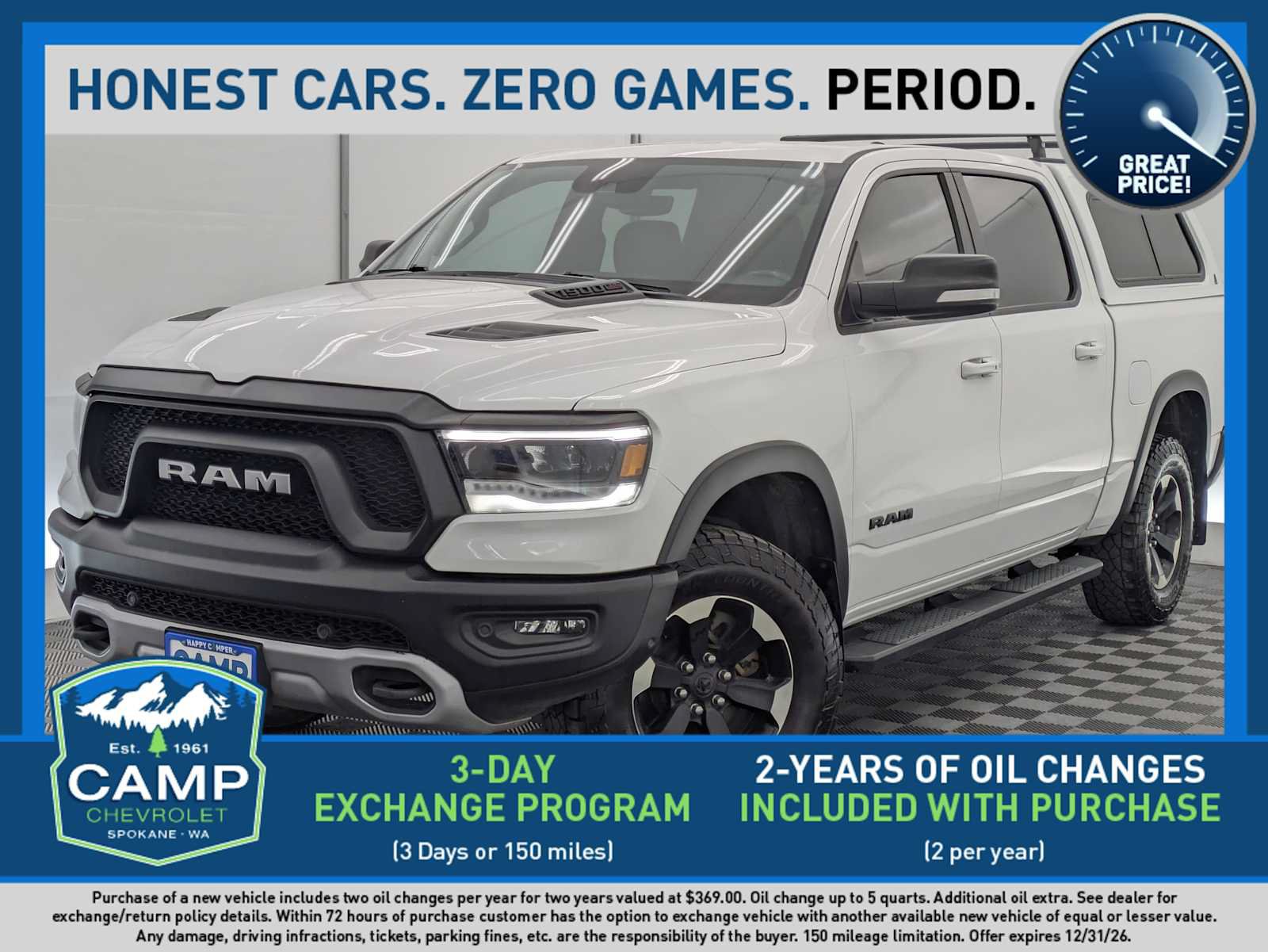 Used 2021 RAM 1500 Rebel w/ Rebel Level 2 Equipment Group