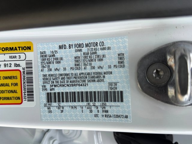 Used 2025 Ford Bronco Sport Outer Banks AWD/4WD image 24