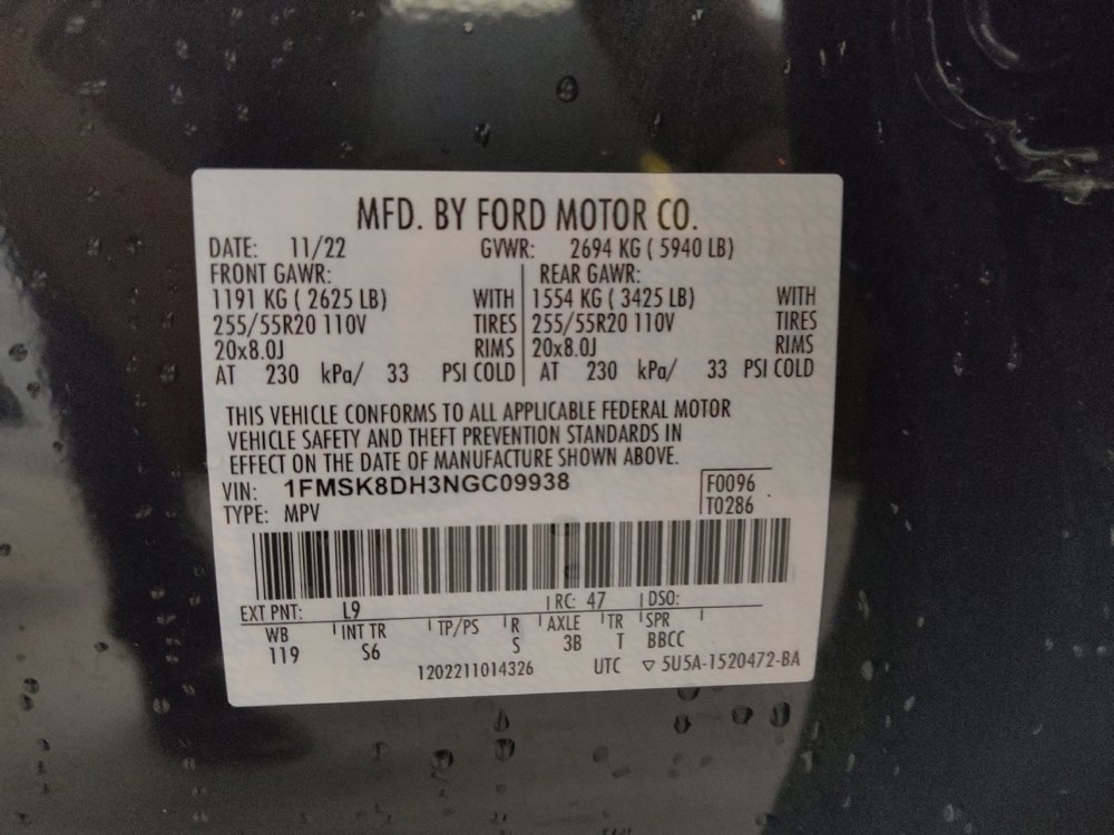 Used 2022 Ford Explorer XLT w/ Equipment Group 202A image 33