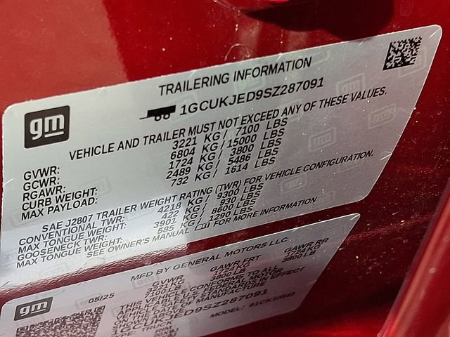 Used 2025 Chevrolet Silverado 1500 High Country w/ Technology Package image 24