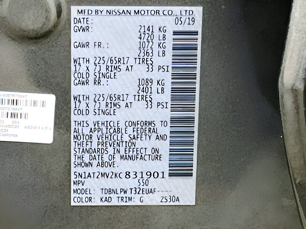 Used 2019 Nissan Rogue S w/ Special Edition Package AWD/4WD image 30
