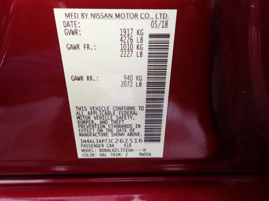 Used 2018 Nissan Altima 2.5 SR FWD image 39