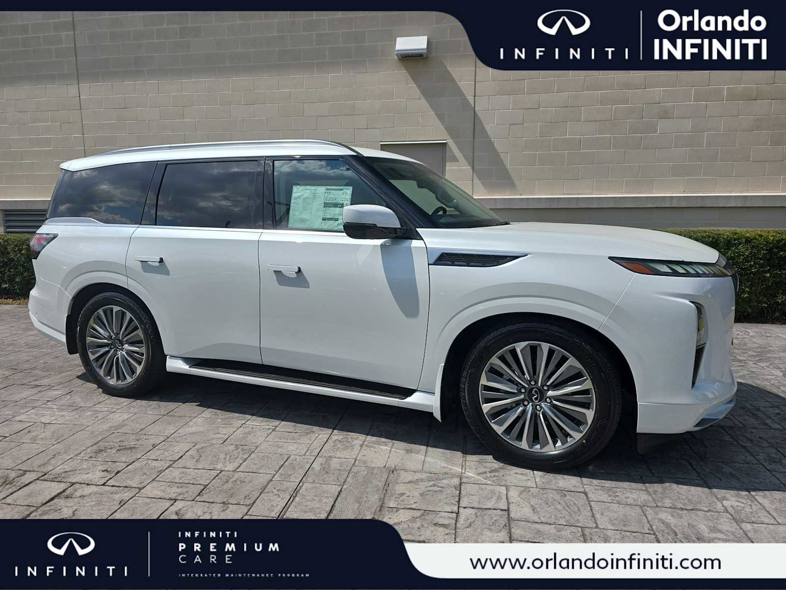 New 2026 INFINITI QX80 Luxe w/ Cargo Package