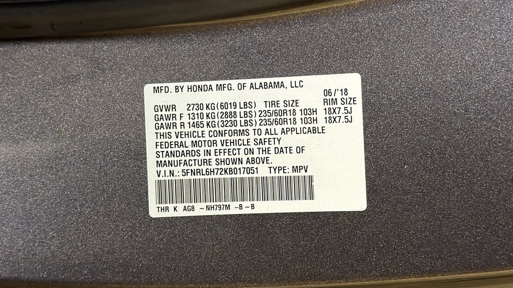 Used 2019 Honda Odyssey EX-L image 35