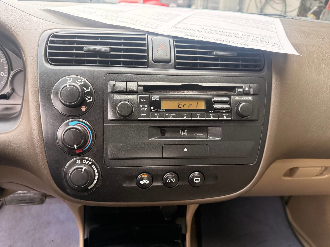 Used 2004 Honda Civic VP image 15