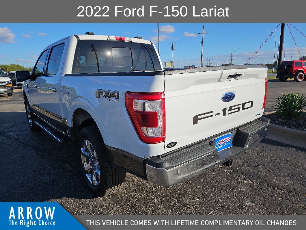 Used 2022 Ford F150 Lariat w/ Equipment Group 502A High AWD/4WD image 9