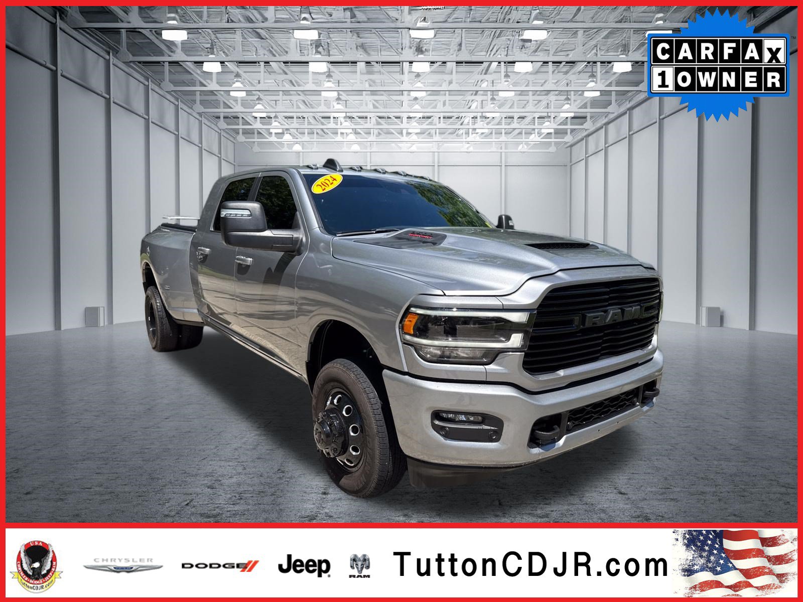 Used 2024 RAM 3500 Laramie w/ Night Edition AWD/4WD image 1
