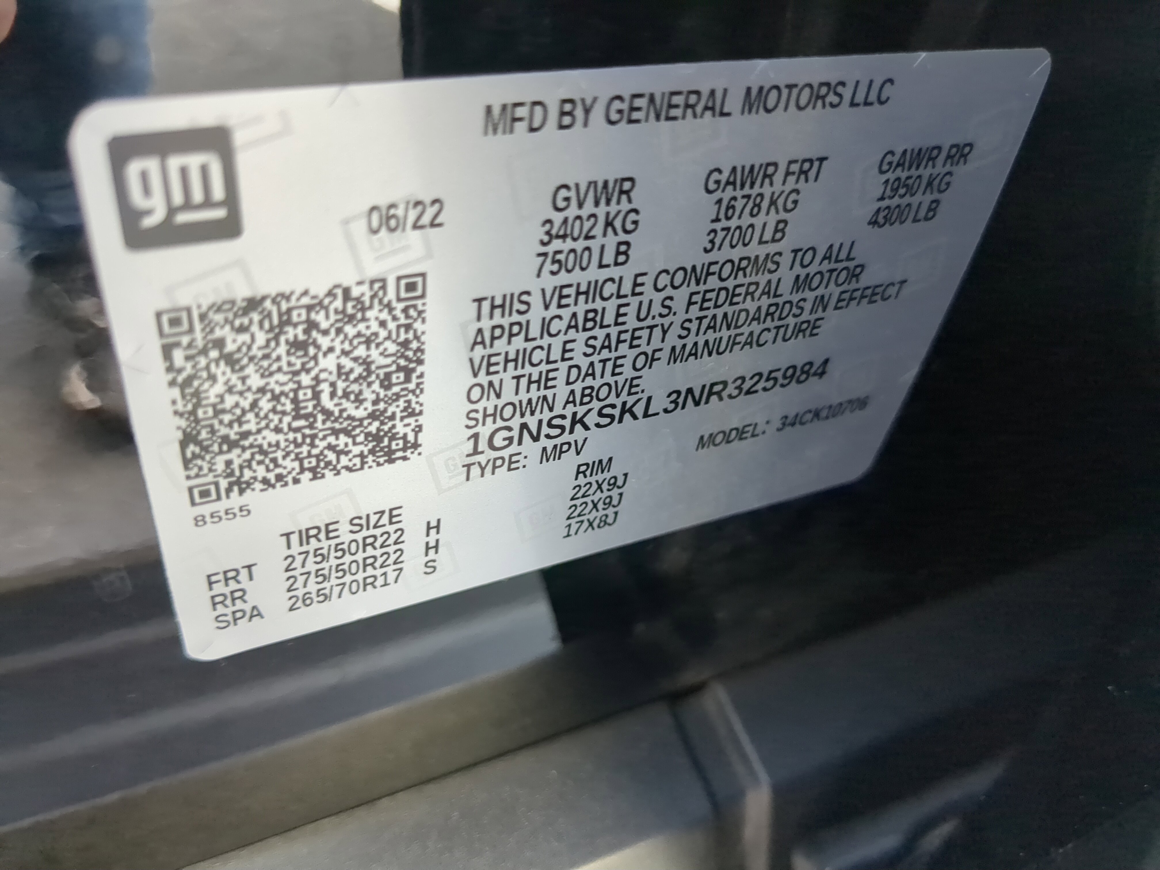 Used 2022 Chevrolet Tahoe Premier image 33