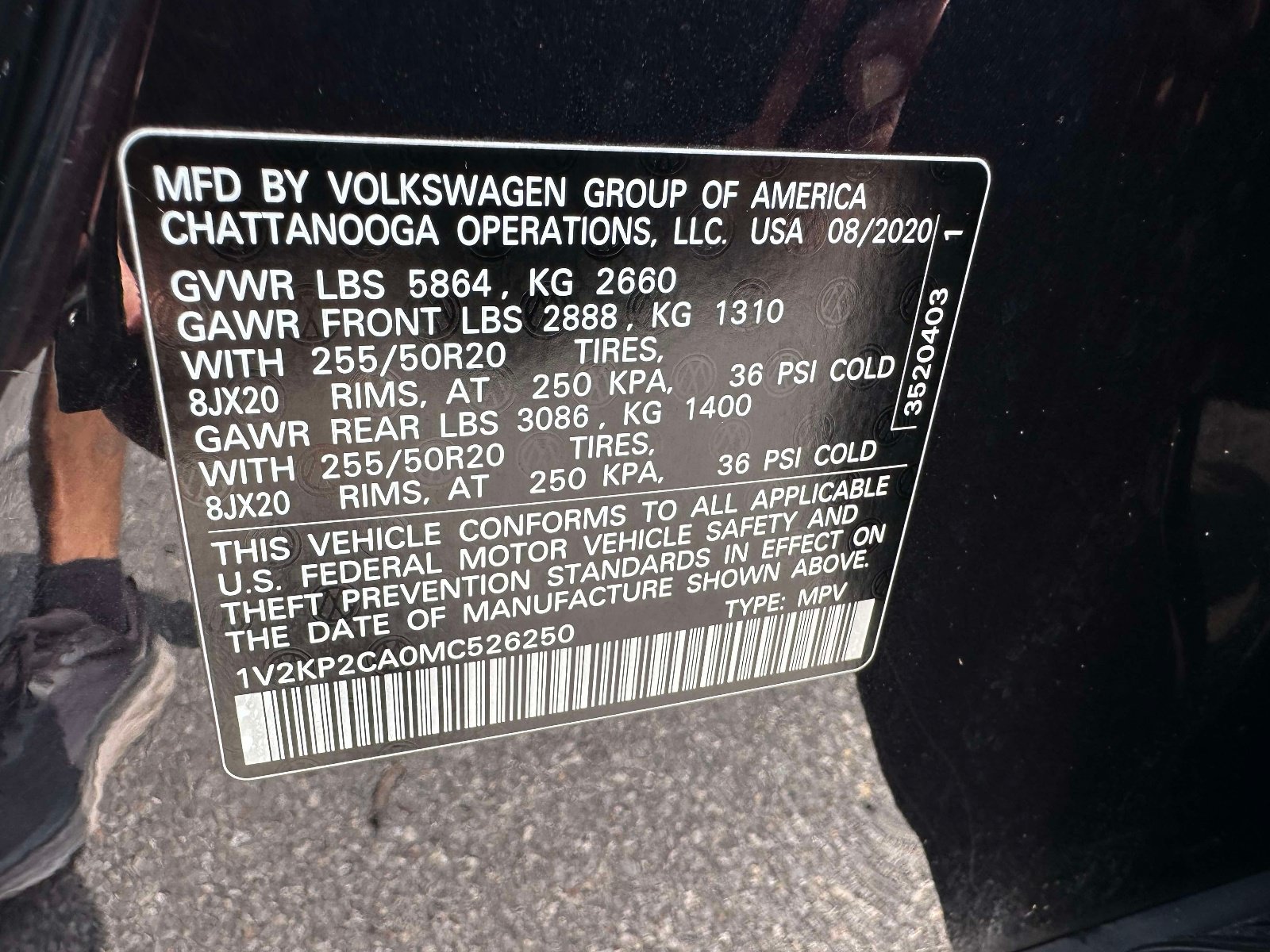 Used 2021 Volkswagen Atlas SE w/ Panoramic Sunroof Package AWD/4WD image 38