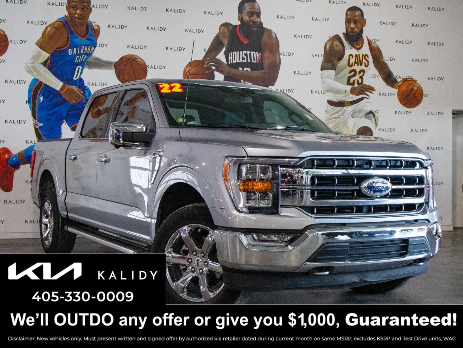 Used 2022 Ford F150 Lariat AWD/4WD image 1