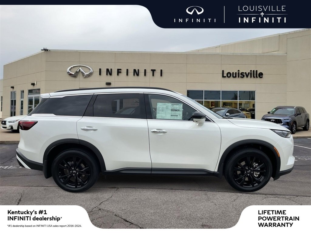 Certified 2025 INFINITI QX60 Luxe w/ Black Edition video 1