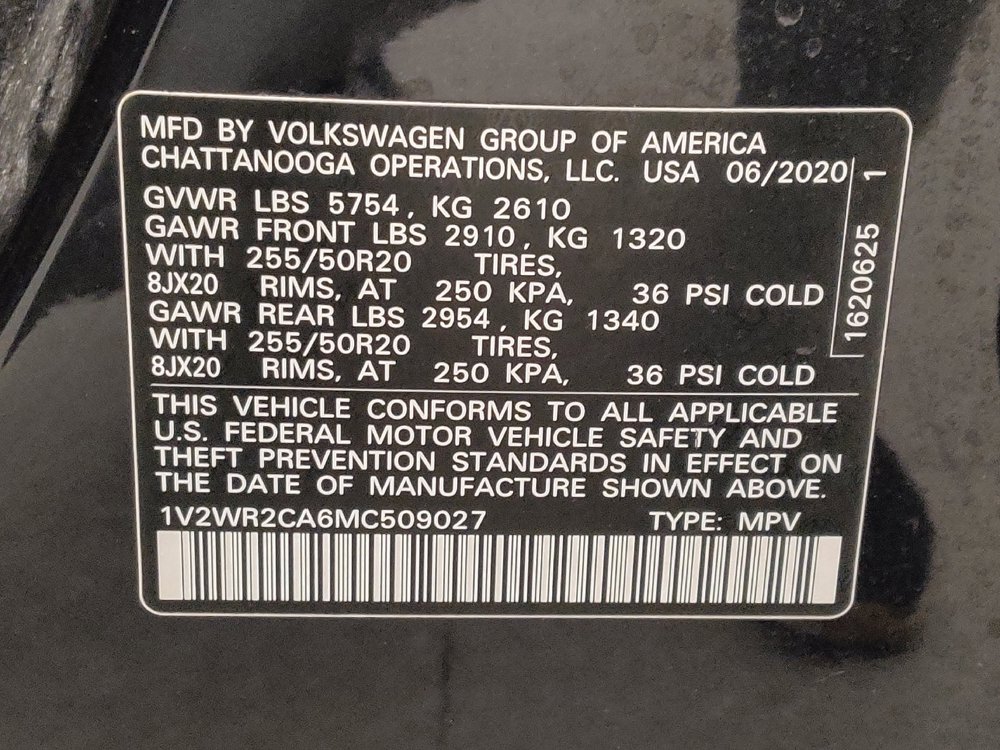 Used 2021 Volkswagen Atlas SE w/ Towing Package FWD image 33