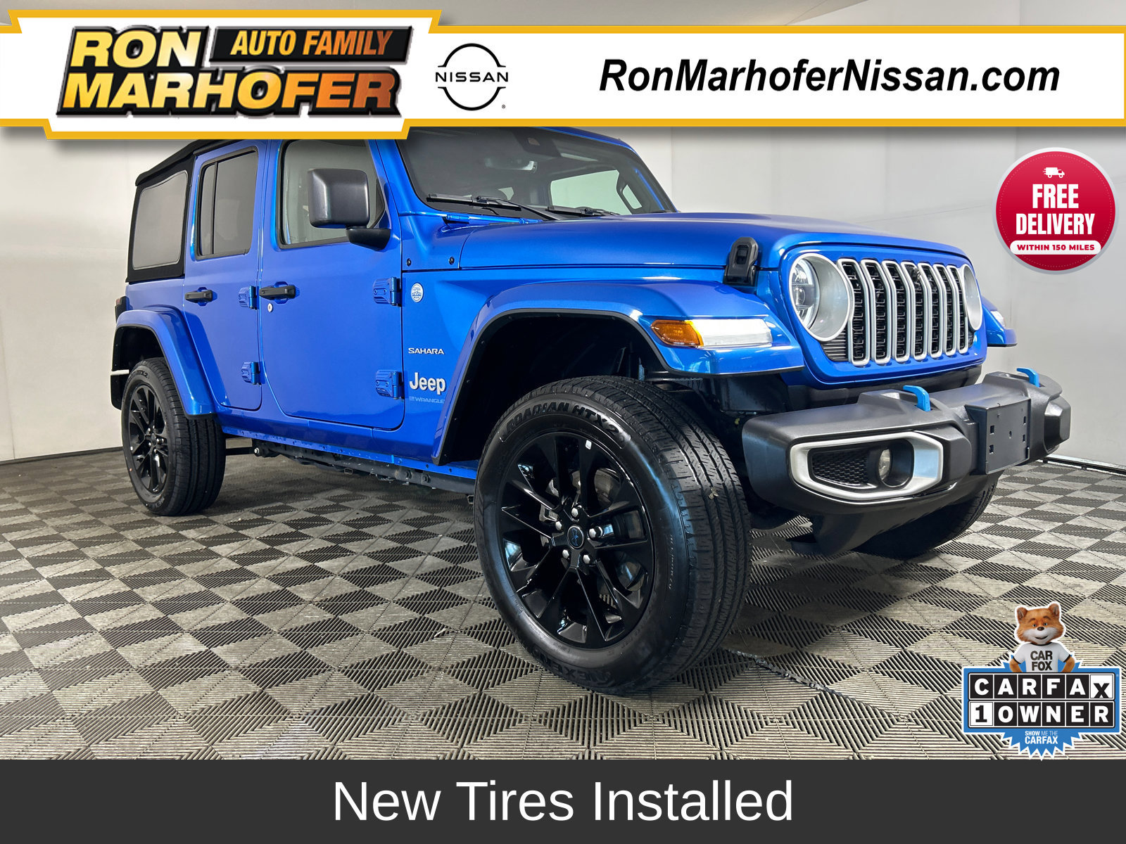 Used 2024 Jeep Wrangler Unlimited Sahara w/ Technology Group AWD/4WD 360° Tour