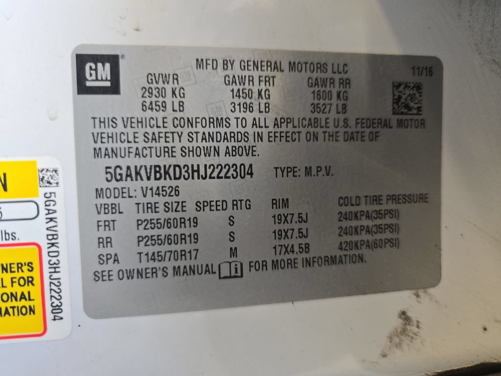 Used 2017 Buick Enclave Leather w/ Trailering Package AWD/4WD image 38