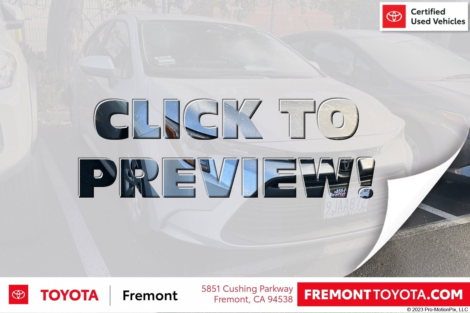 Certified 2023 Toyota Corolla LE image 1